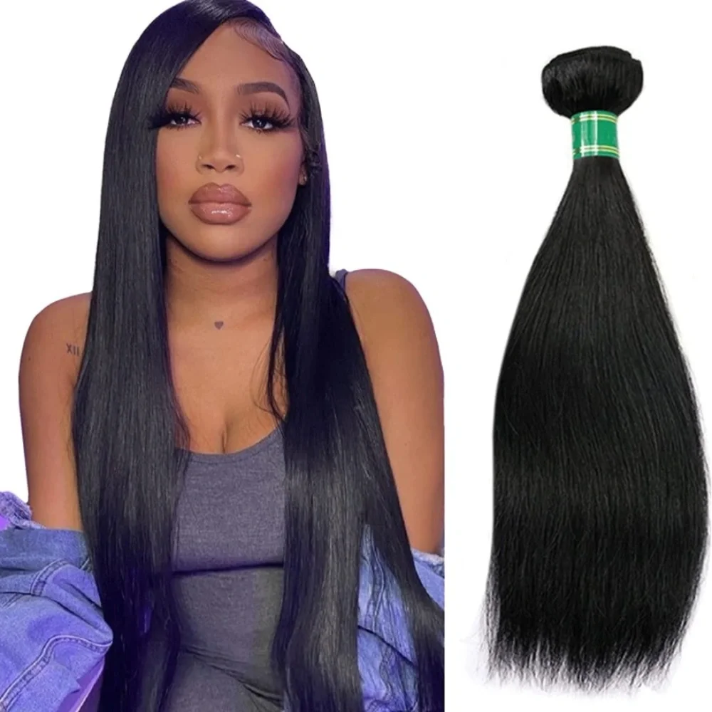 Human Hair Bundles 22 inches Body Wave/Straight top grade 12A Virgin Hair Bundle - Picture 5 of 10